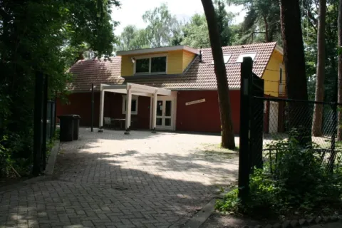 Het gebouw van Scouting "the Challenge" waar we dansen