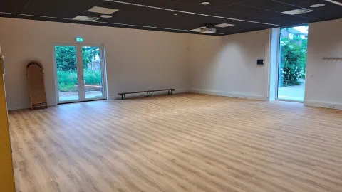 De nieuwe zaal