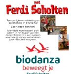 Flyer van Biodanza met Ferdi Scholten