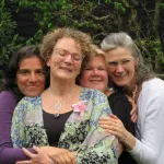 Foto Kasthury, Remke, Jet en Margareta