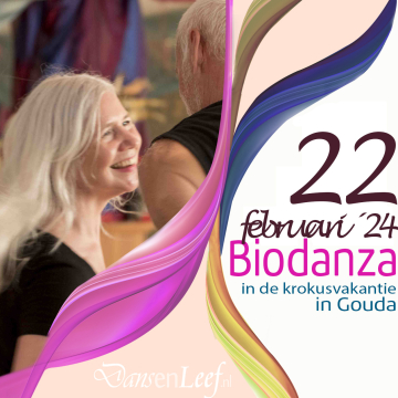 biodanza in de voorjaarsvakantie op donderdagavond in Gouda met Geny voor ervaren dansers